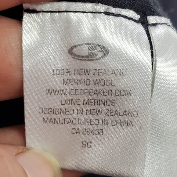 Icebreaker Womens Bodyfit 200 Merino Wool Baselayer Top Size L Gray Neutral - Picture 5 of 11